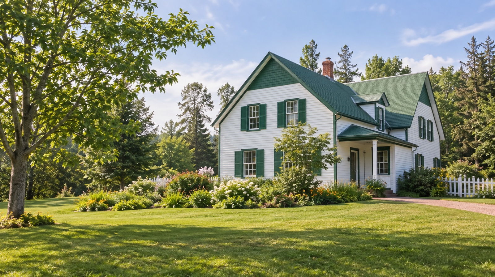 Green Gables Heritage Place farmhouse and grounds in Cavendish, Prince Edward Island